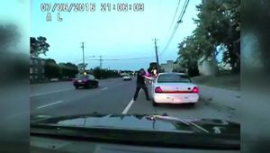 A still photo taken from a dashcam video shows the July 2016 police shooting of Philando Castile, a black motorist, during a traffic stop in Ramsey County, Minnesota